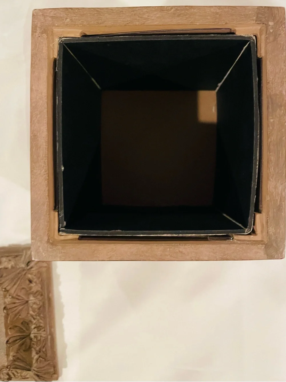 Vintage BOMBAY Company Renaissance Photo Cube Picture Frame/Storage Box